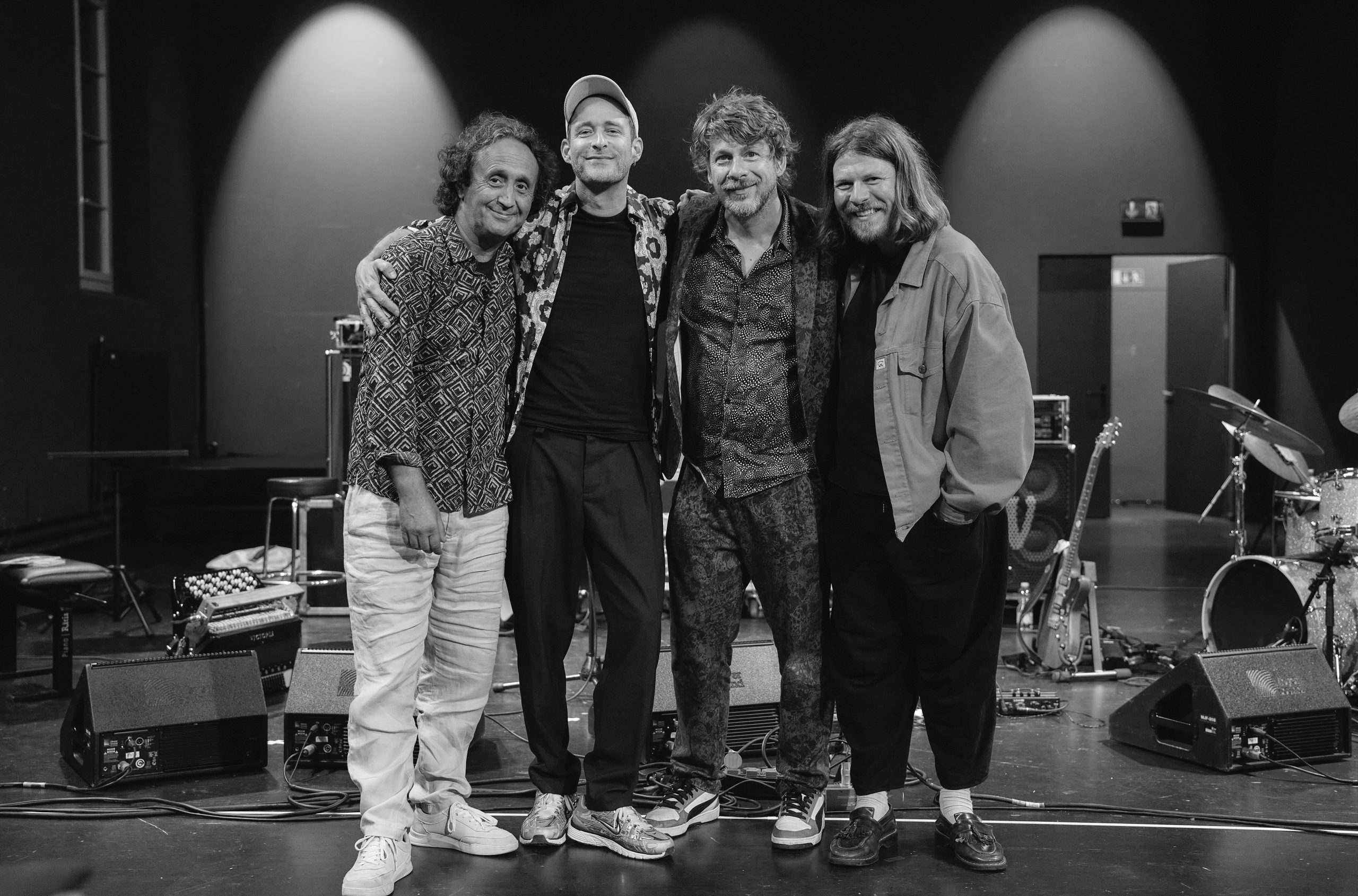 Andreas Schaerer, A Novel of Anomaly, Foto by: Mikaël Felber Mediamarc, Foto schwarzweiß