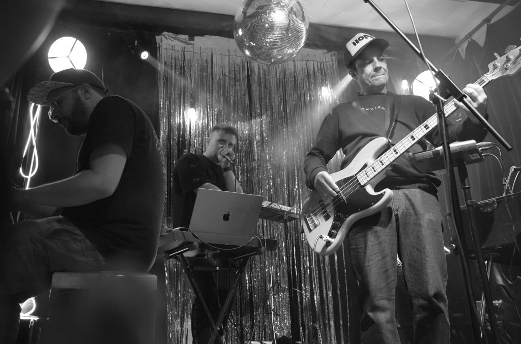 Jazz Poetry Slam by Ruben Bauer, Foto schwarzweiß