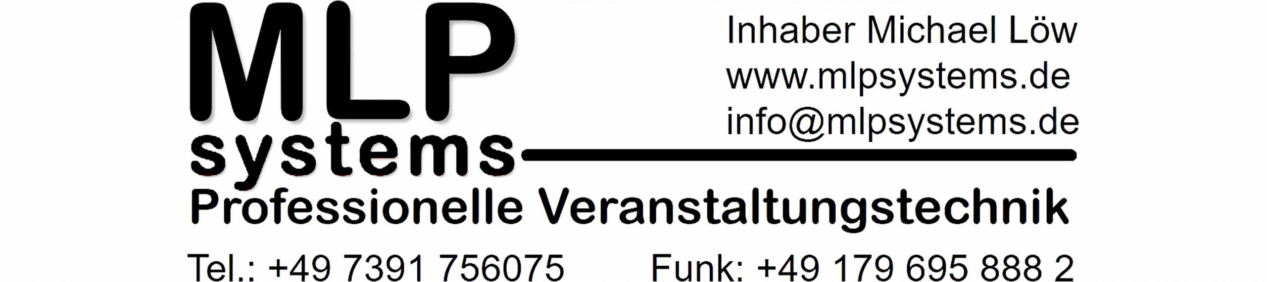 MLP systems – Professionelle Veranstaltugnstechnik